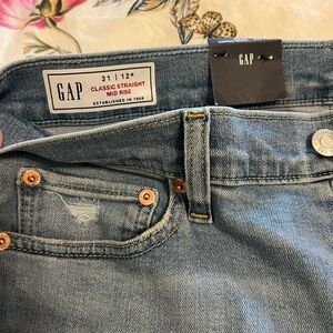 Gap midrise straight leg Jean